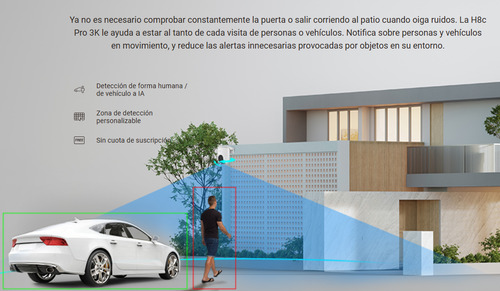 Cámara Seguridad Pt Wifi H8c Pro 3k Auto-tracking Ezviz