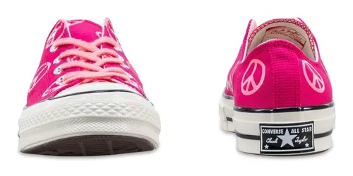 Converse Seventies Rosa Chicle 167914 Peace And Love Env o gratis