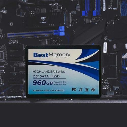 Ssd 960gb Best Memory Highlander Series Sata III Cor Preto