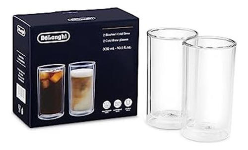 Vaso Grande De Pared Doble Para Café Frío Jgo 2