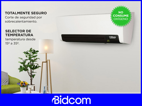 Caloventor Liliana Split Con Turbina Confortempo Blanco