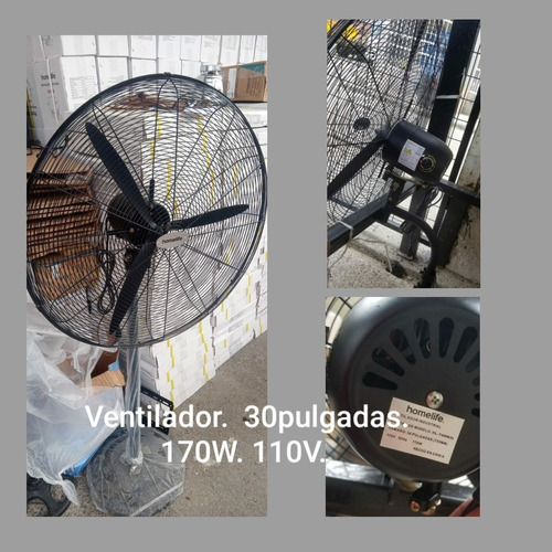 Ventiladores Industriales Pedestal O Pared Motor Potente Nue