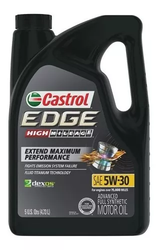 ACEITE SINTÉTICO SAE 5W-30 EDGE GARRAFA 5 LITROS CASTROL – Refaccionaria  Anabeli