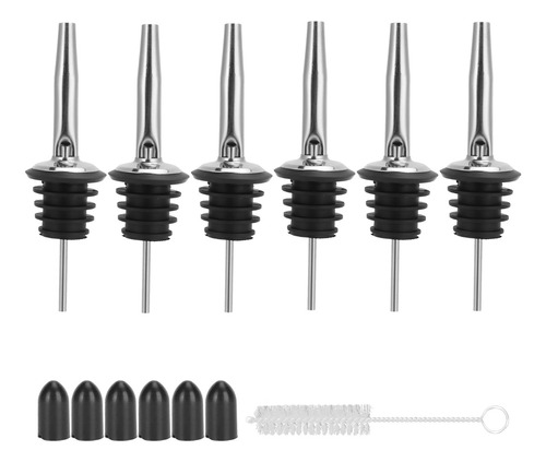 6 Boquilla Dispensador Para Botella De Aceite/vino Cocina