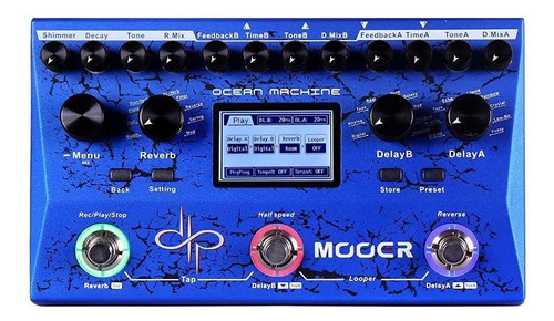 Mooer Ocean Machine - Pedal De Efectos Para Guitarra