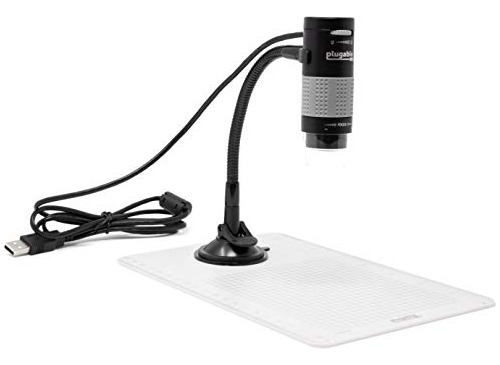 Microscopio Digital Enchufable Usb 2.0 Con Soporte De Observ