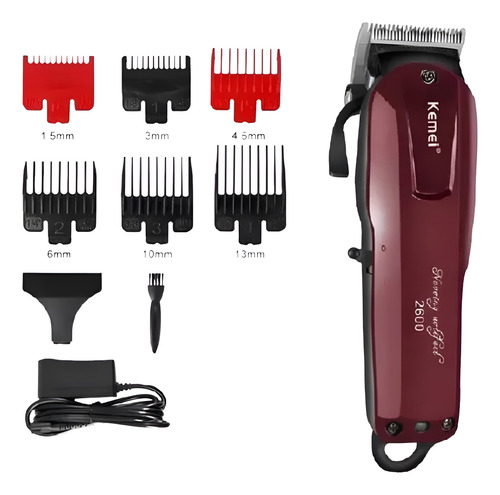 Máquina De Corte Cabelo Sem Fio Profissional Para Barbeiro