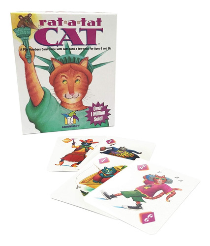 Gamewright Rat-a-tat-cat Multicolor, 5