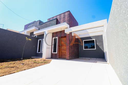 Casa Em Alvenaria 67,5m², 02 Dormitórios, 01 Suíte, Na Fazenda Rio Grande É Na Oka Imóveis! - 2918 - 69284505