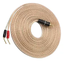 Comprar Rca A Banana Pin Tipo Plug Cable De Altavoz, Hifi Ofc Cab...