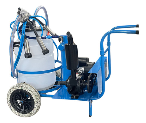 Ordenhadeira Movel Com Carrinho De Tarro Acoplado + Conjunto