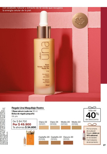 Productos Natura - L a $5