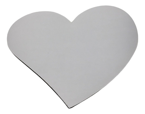 Mouse Pad Sublimable Corazón Goma Premium Antideslizante X5u
