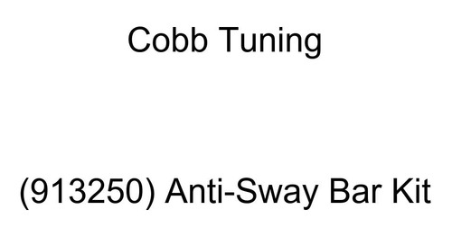 Cobb Tuning 913250 Kit Barra Anti-oscilacion