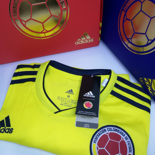 Camiseta Manga Larga Hombre Colombia Climalite Sin Caja