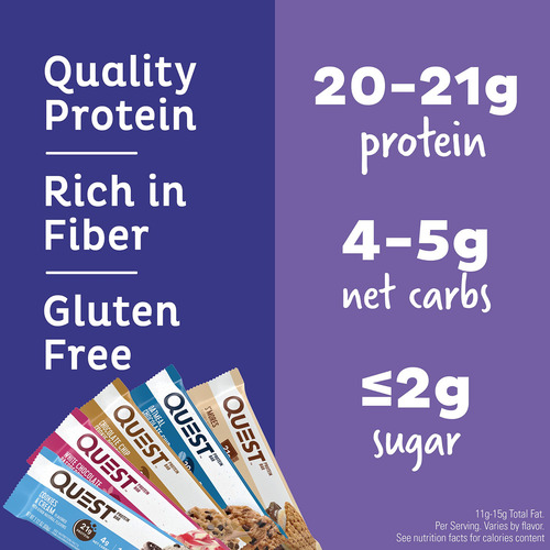 Barras De Proteina Quest Nutrition Ultimate Variety Pack,