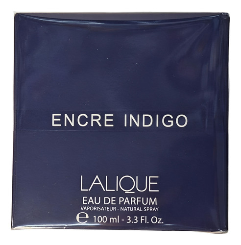 Perfume Encre Indigo Lalique Eau De Parfum 100ml