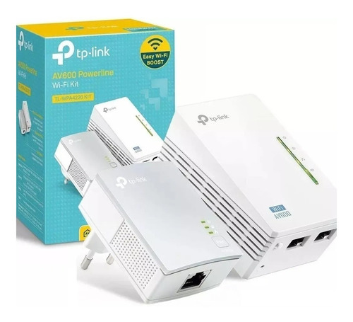 Tp-link Tl-wpa4220kit Powerline Extensor Ethernet 500mbps Cl