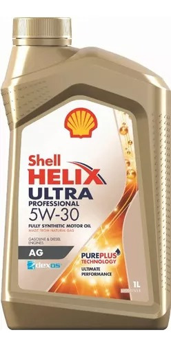 Lubricante Shell Helix Ultra 5w30 Dexos2 Sintetico 1l. L46