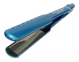 Alaciadora Babyliss Pro Bnt5073tes Humedo-seco Color Azul