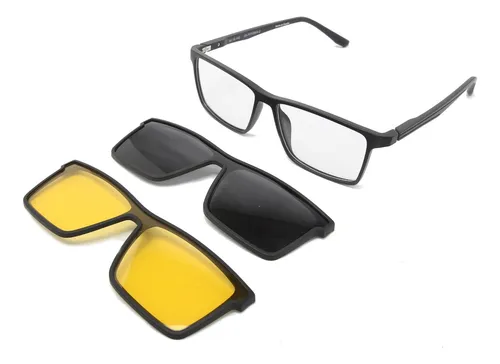 Lentes clip on imantados hotsell