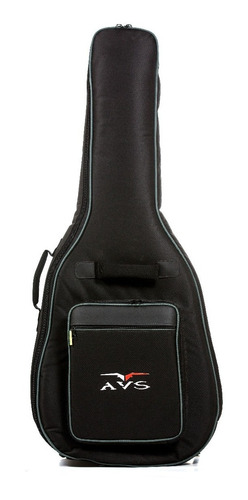 Capa Bag Violão Folk Avs Ch200 Nylon Acolchoada Super Luxo