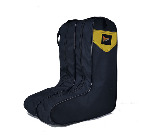 Porta Botas Country Em Nylon Fast Back Amarelo