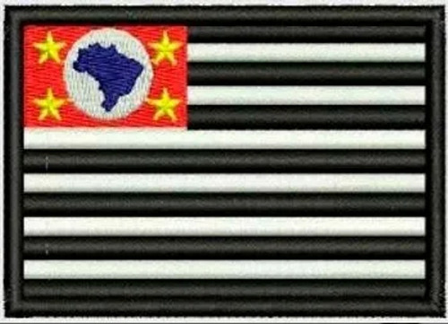 Imagem 4 de 10 de Kit C/ 3 Mini Bandeira Bordada 4x3cm Estados Países Patch