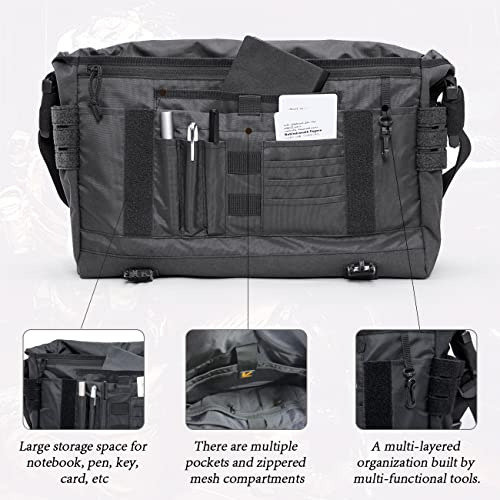 Maletín Veagia Messenger Bag Para Portátil Molle System Tact