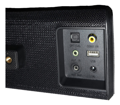 Caixa De Som Soundbar Bluetooth 40w, 2.0 ,usb/aux/óptico