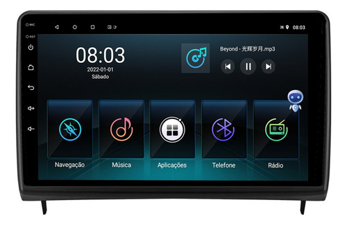 Multimidia Ecosport 18/22 9p Android Carplay 2/32gb