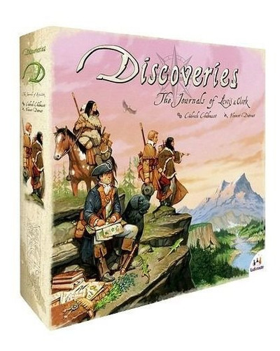 Discoveries: The Journals Of Lewis & Clark - Jogo Meeplebr