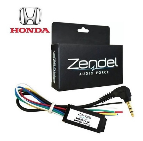 Interface Controle De Som Volante Zendel Honda Unick Ho