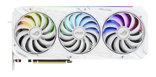 Placa de video Nvidia Asus  ROG Strix GeForce RTX 30 Series RTX 3080 ROG-STRIX-RTX3080-O10G-WHITE OC Edition 10GB