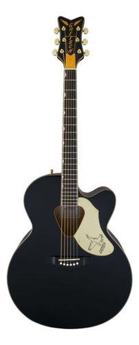 Guitarra acústica Gretsch Acoustic Collection G5022C Rancher para diestros negra brillante