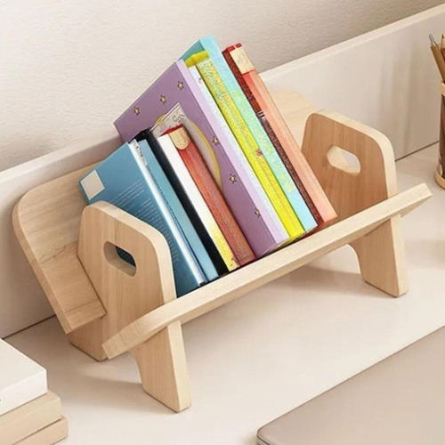 Estante De Mesa Para Crianças Estante De Livros De Madeira