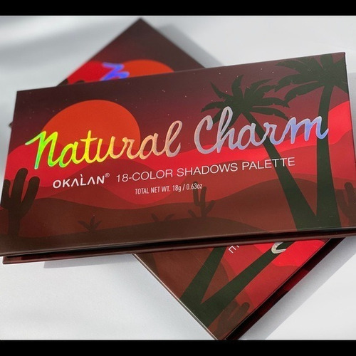 Natural Charm Okalan 18 Color Shadows Palette 