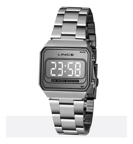 Relógio Lince Feminino Classico Prata Mdm4644l-sxsx