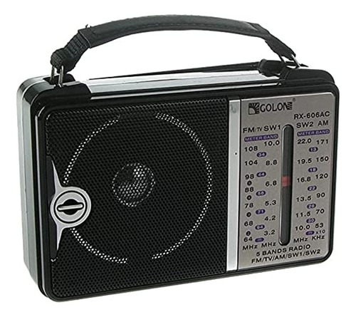 Radio Negro Rx-606ac- Golon