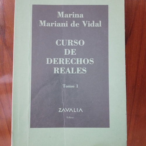 Curso De Derechos Reales  Marina Mariani De Vidal