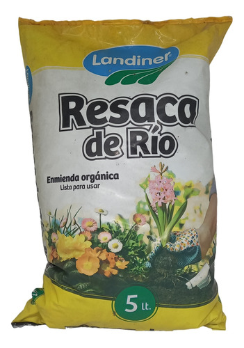 Sustrato Resaca De Rio 5l Landiner Hidropronia Cultivo