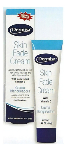 Crema Skin Fade Cream Dermisa día/noche de 1.78floz/50g