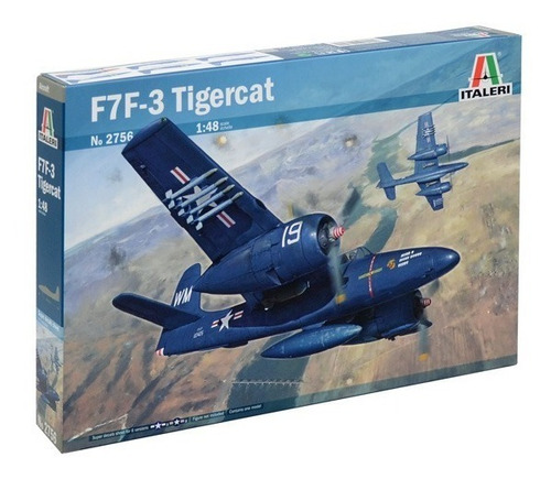 Avion F7f-3 Tigercat By Italeri # 2756 Escala 1/48