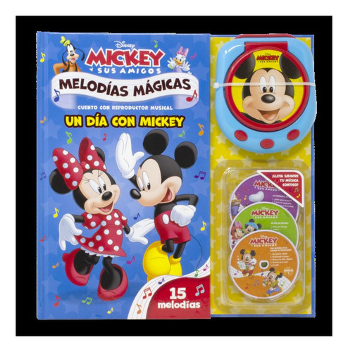 Libro Mickey. Melodias Magicas. Un Dia Con Mickey - Disney