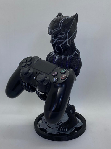 Pantera Negra Soporte Joystick Y Soporte Celular 25 Cm Alto