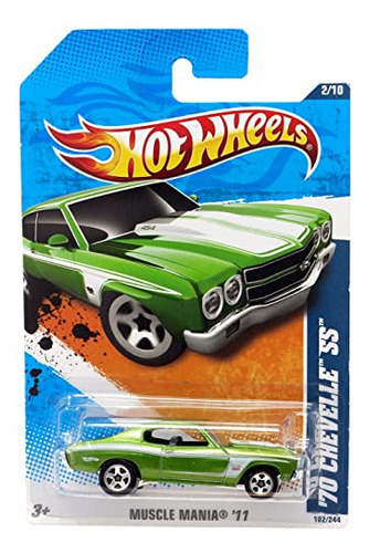 Hot Wheels '70 Chevelle Ss Verde Claro Hotwheels-1181