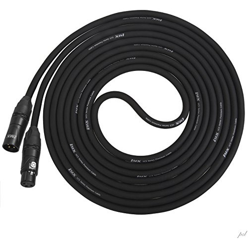 Quad Series 50 Pies Xlr 4 Conductor Star Cable De Micrã...