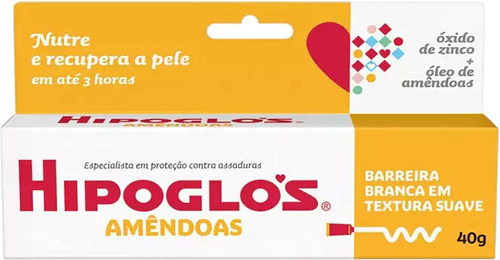 Creme Preventivo Contra Assaduras Hipoglós Amêndoas 40g