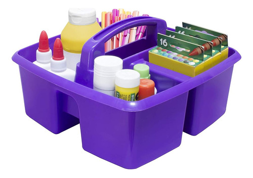 Storex Organizador De Aula Multiusos Con Asa Con Carrito Peq