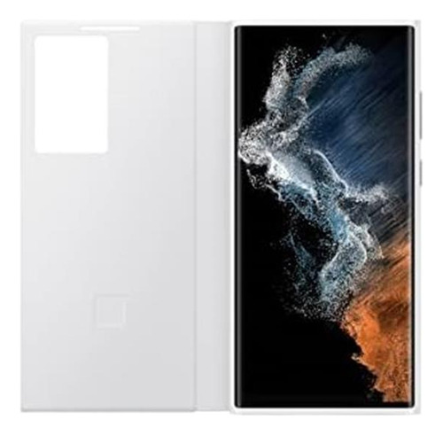 Funda Protectora Flip S-view Para Samsung Galaxy S22 Ultra
